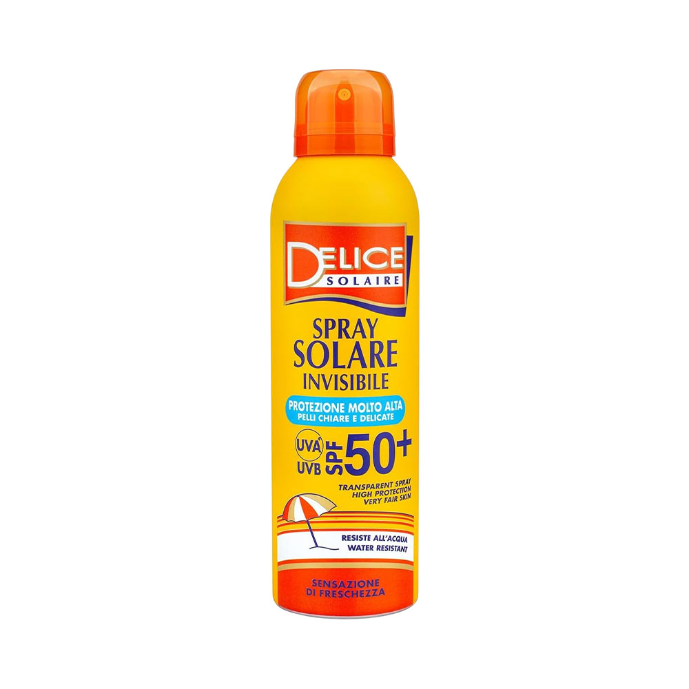 Protetor Solar Delice Solaire Spray Solare Invisibile SPF50+ 150ML