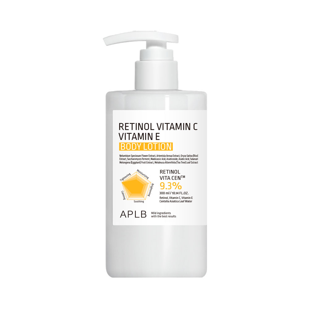 Loção Corporal Aplb Retinol Vitamin C Vitamin e 300ML