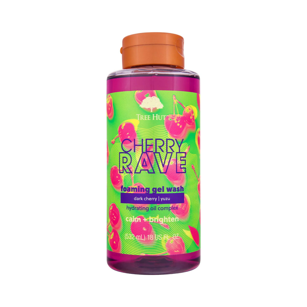 Gel de Banho Tree Hut Cherry Rave Foaming 532ML