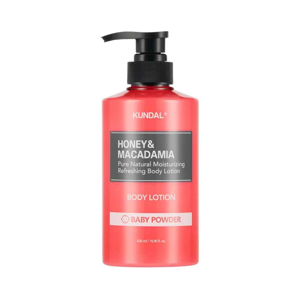 Loção Corporal Kundal Honey &amp; Macadamia Baby Powder 500ML