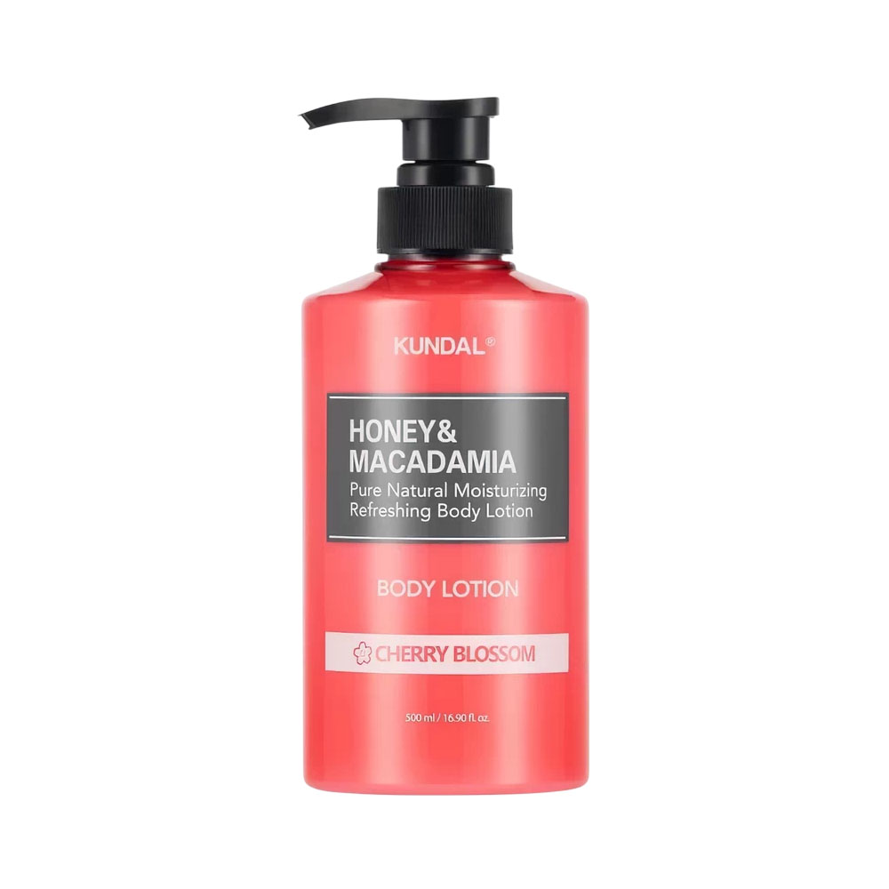 Loção Corporal Kundal Honey &amp; Macadamia Cherry Blossom 500ML