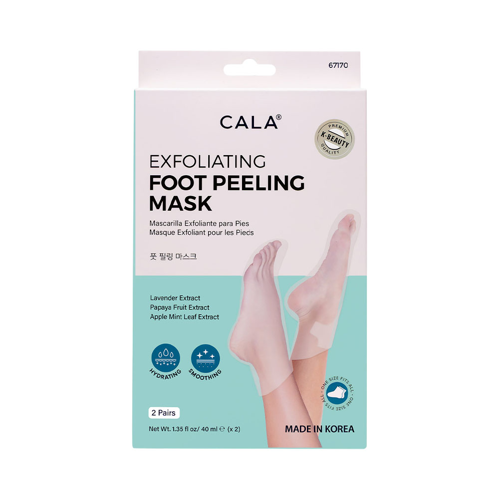 Máscara para OS Pés Cala Exfoliating Fot Peeling 2 Peças