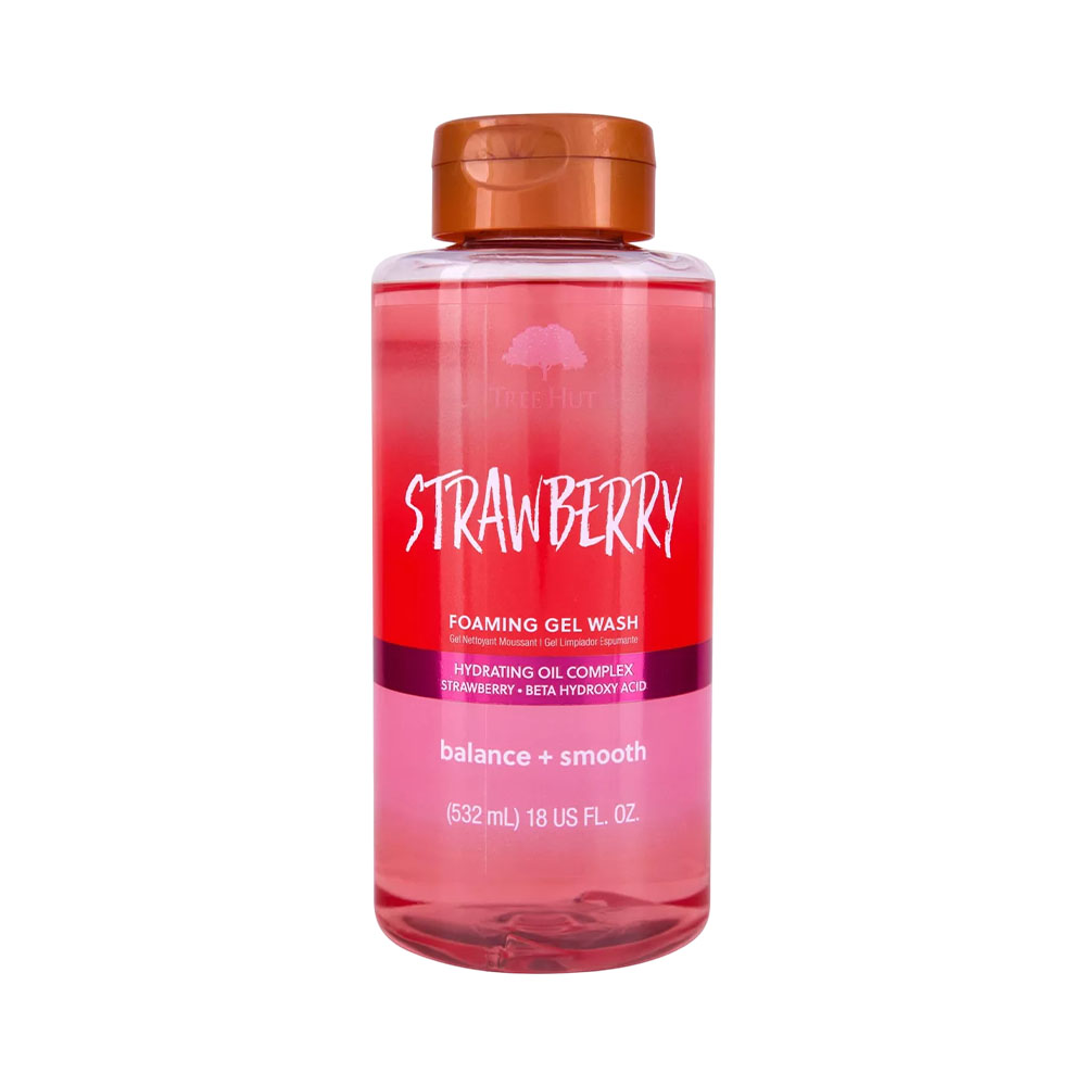 Gel de Banho Tree Hut Strawberry Foaming 532ML