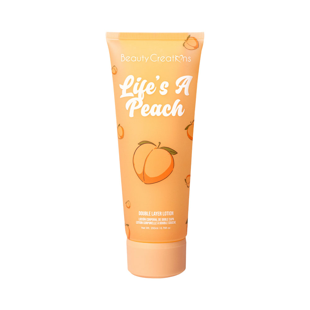 Loção Corporal Beauty Creations Sweet Dose Double Layer Life's a Peach 200GR
