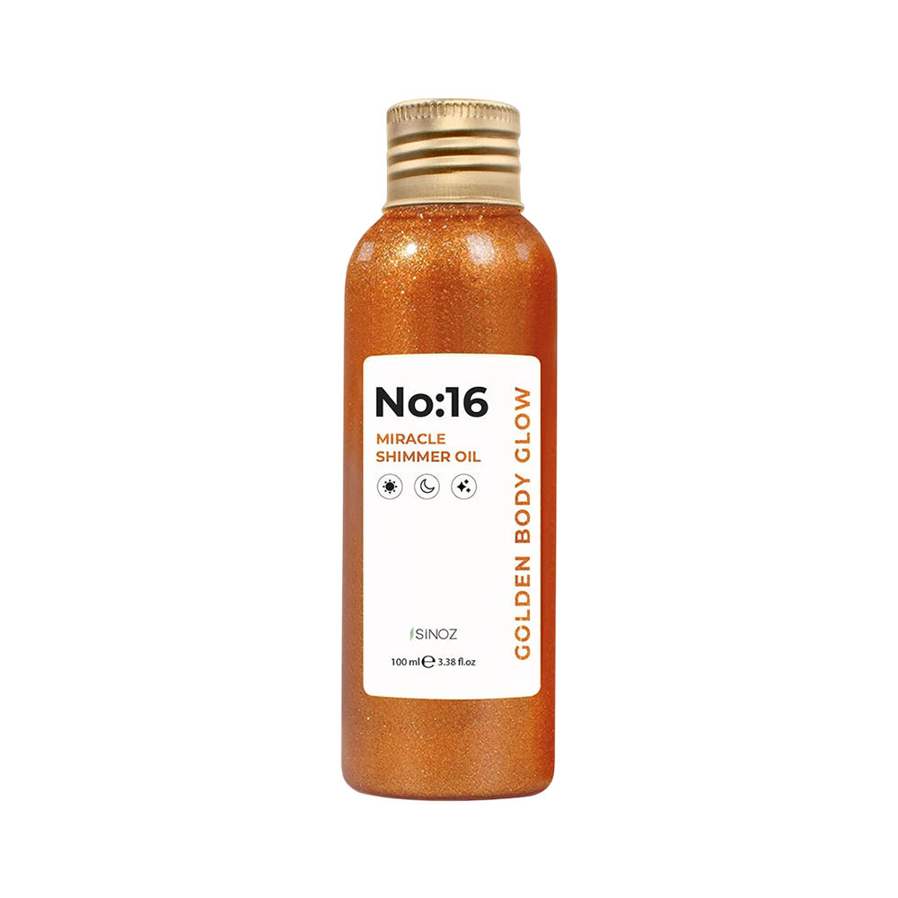 Óleo Corporal Sinoz Nº 16 Miracle Shimmer Gold 100ML