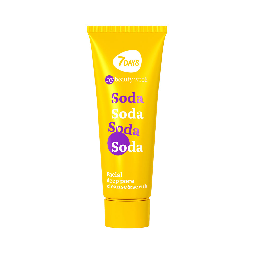 Esfoliante Facial 7DAYS Soda Deep Pore Cleanse 80ML