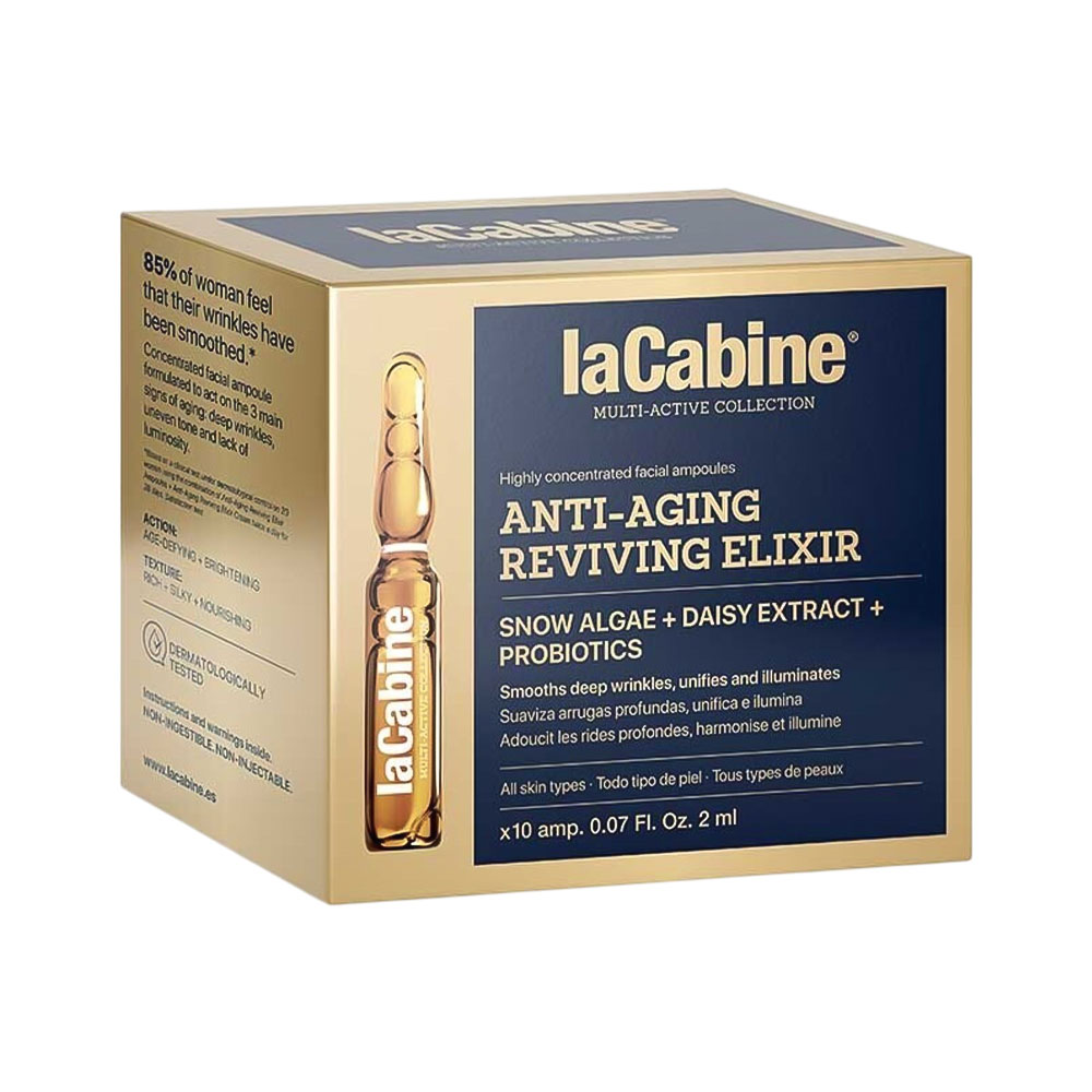 Ampola LA Cabine Anti-aging Reviving Elixir 10 Peças