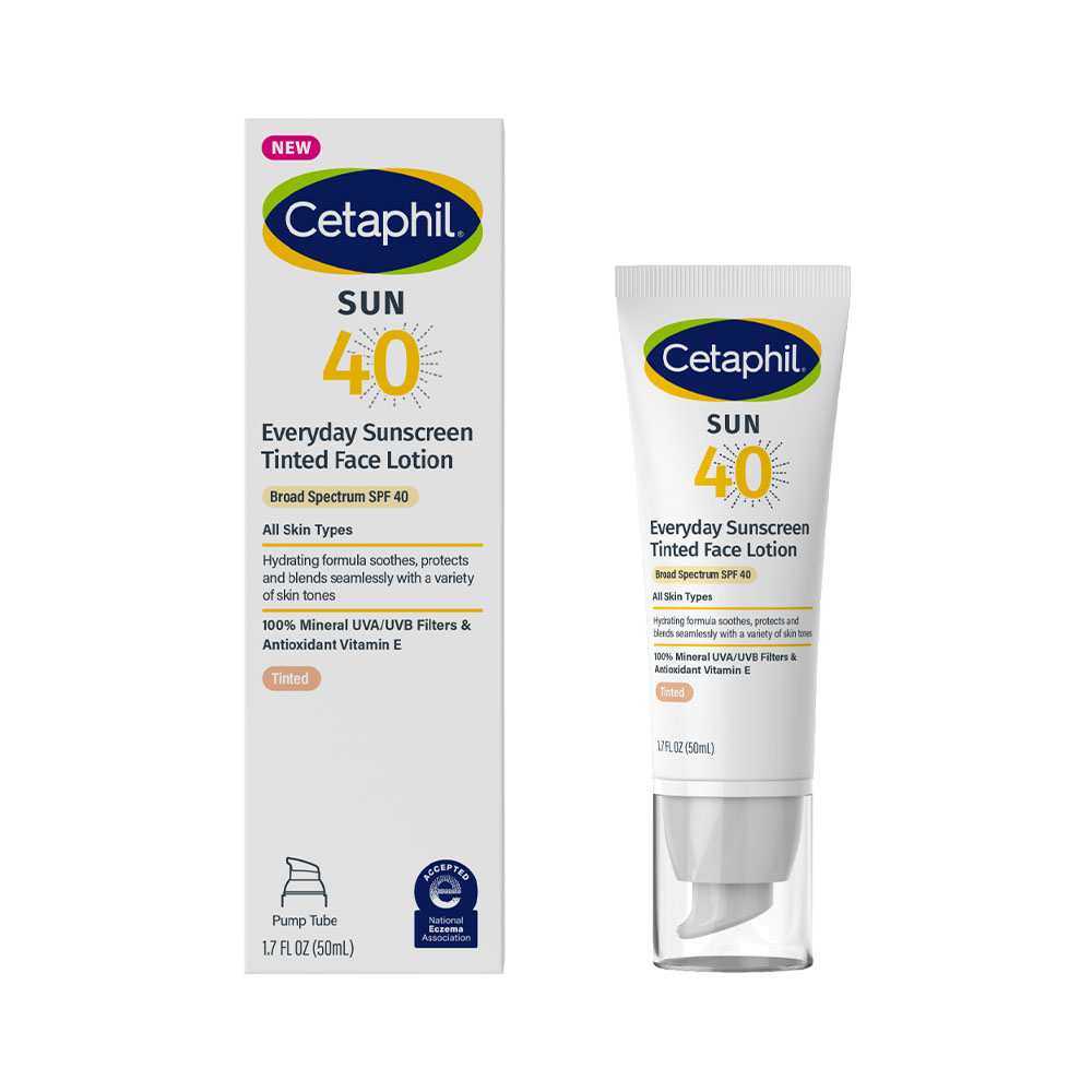 Protetor Solar Cetaphil Everyday Tinted Face Lotion SPF40 50ML