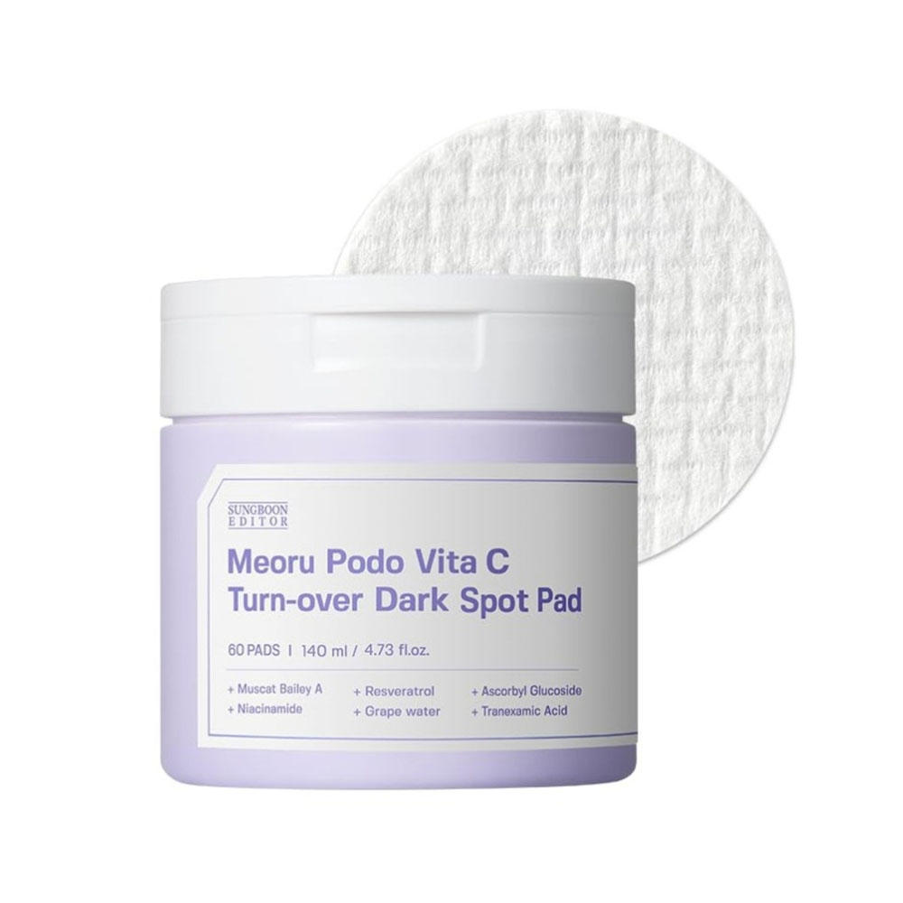 Pads Sungboon Editor Meoru Podo Vita C Turn-over Dark Spot 60 Unidades