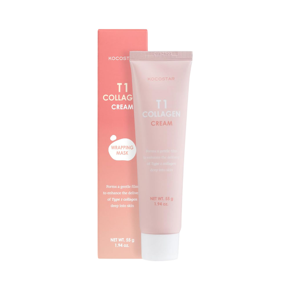 Máscara Facial Kocostar T1 Collagen Cream Wrapping 55GR