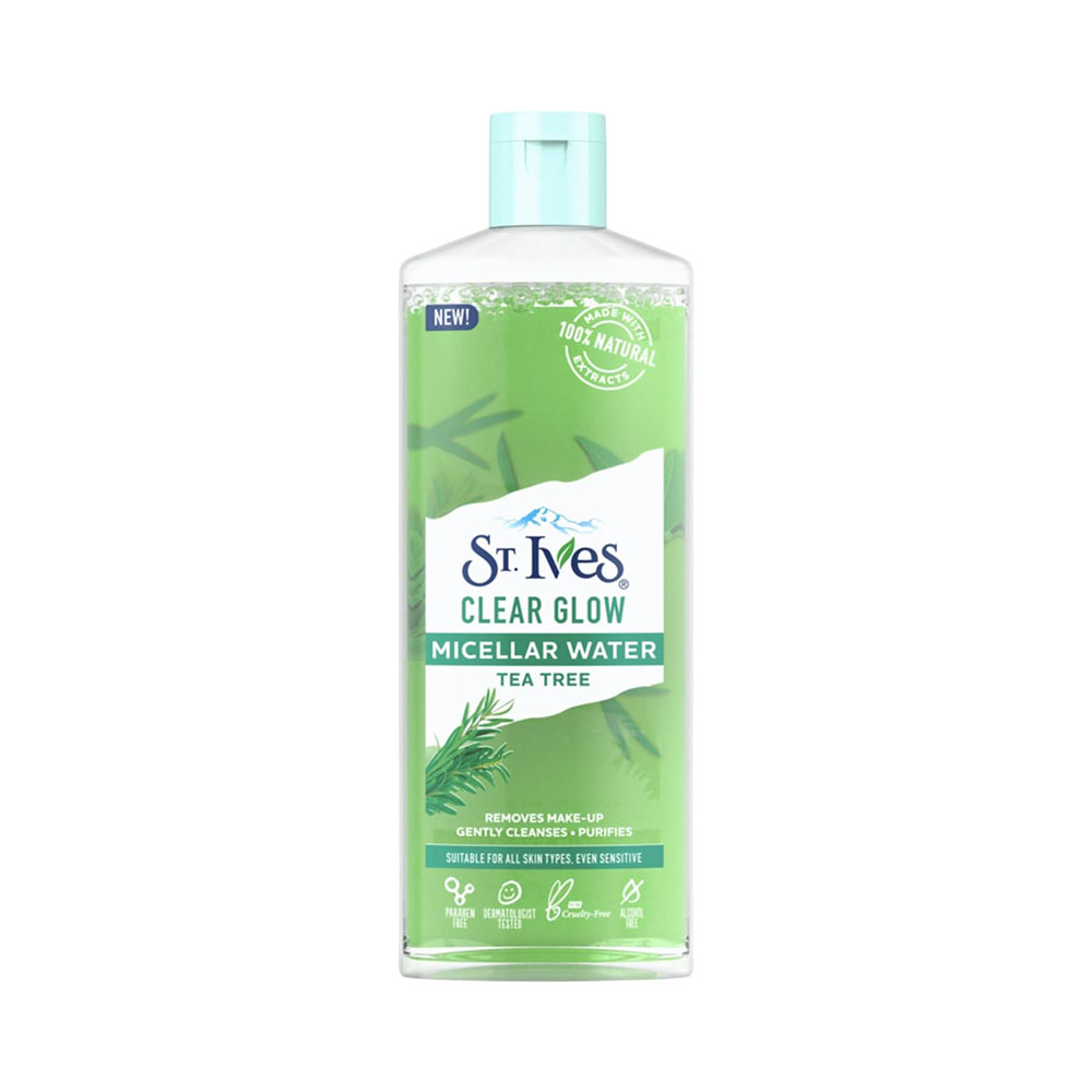 Água Micelar ST. Ives Clear Glow Tea Tree 400ML