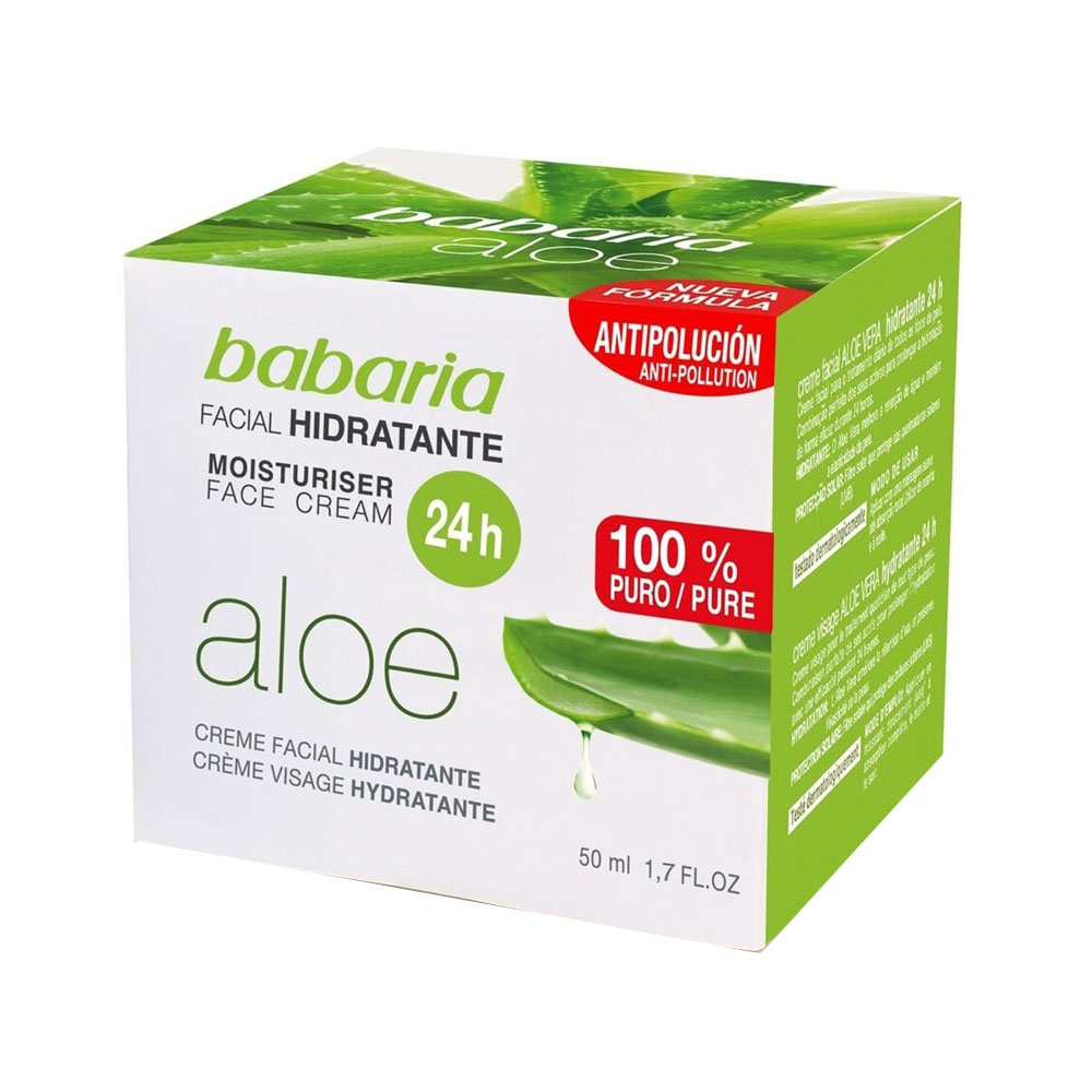 Crema Facial Babaria Aloe 50ML