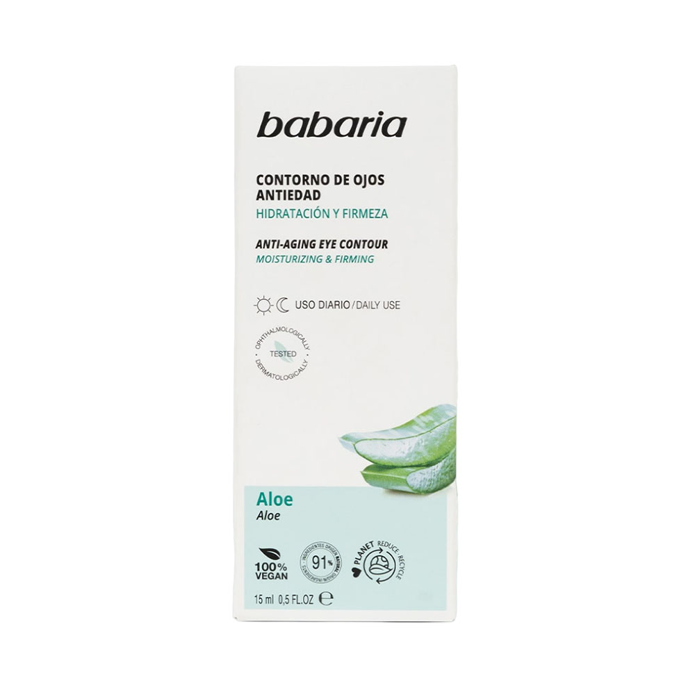 Contorno de Ojos Babaria Aloe Vera 15ml