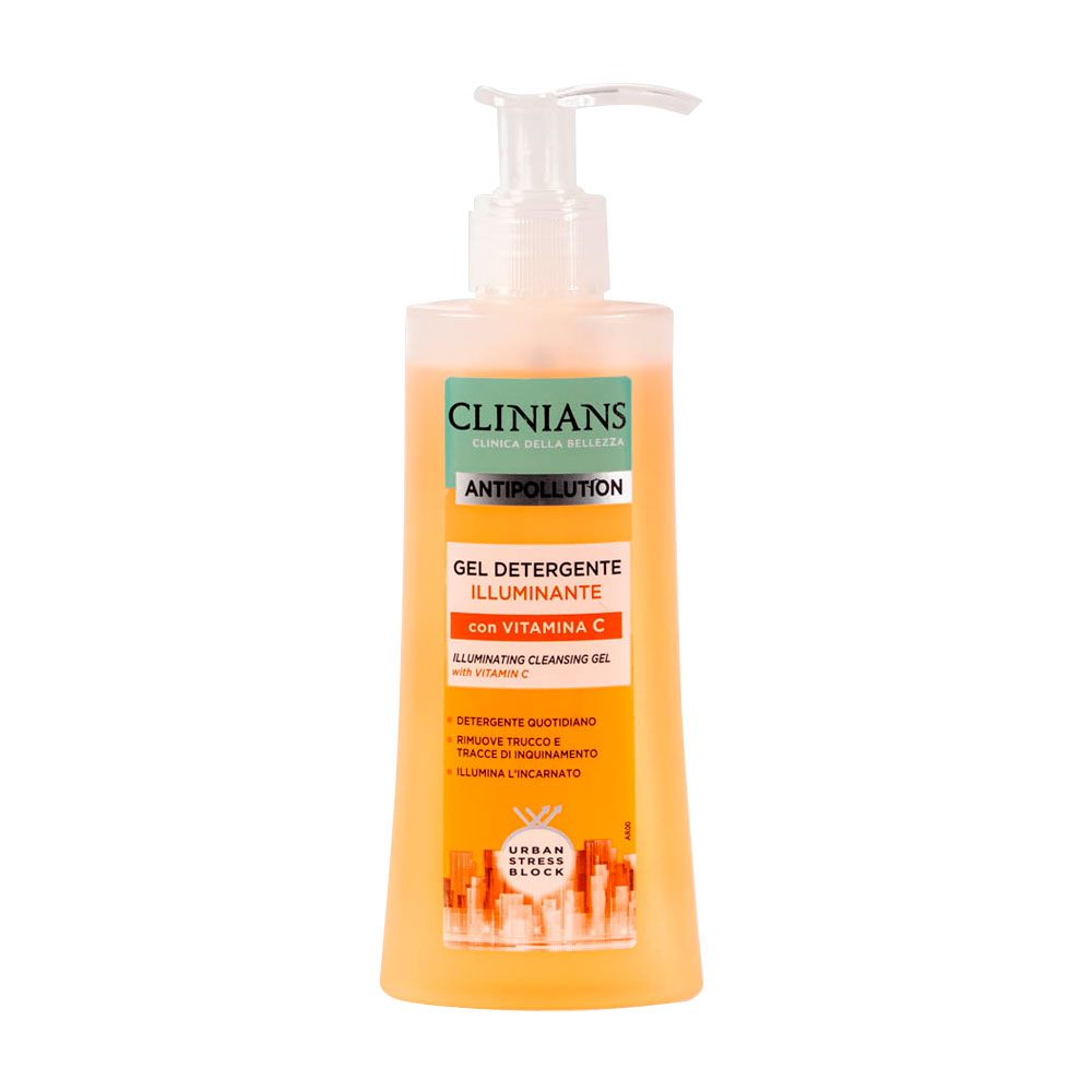 Gel Limpiador Clinians Antipollution con Vitamina C 150ml