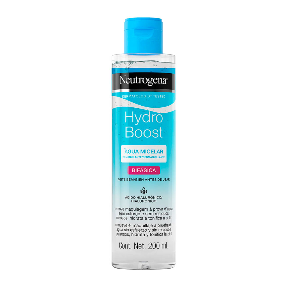 Agua Micelar Neutrogena Hydro Boost Bifásica 200ML