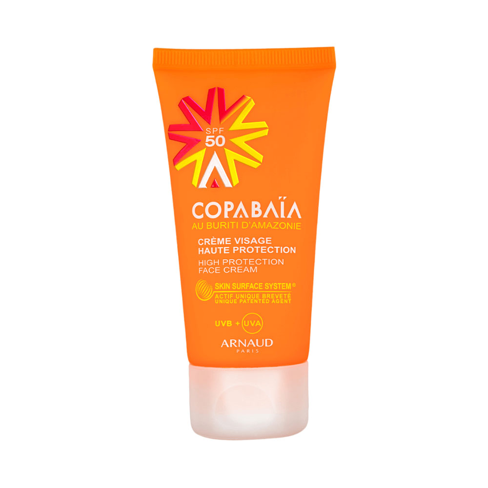 Protetor Solar Arnaud Copabaïa Visage Haute SPF50 50ML