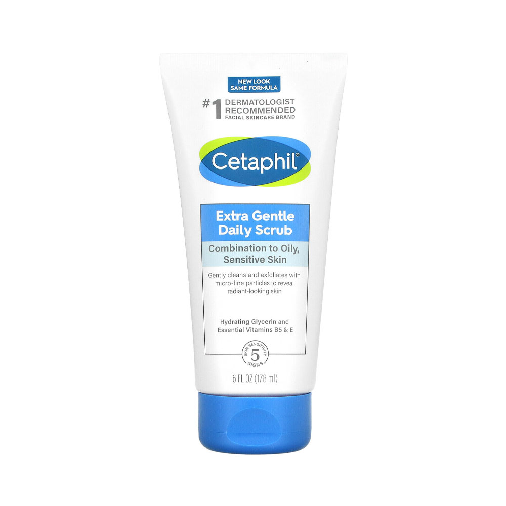 Limpador de Rosto Cetaphil Extra Gentle Daily Scrub 178ML