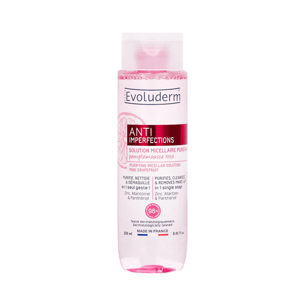 Água Micelar Evoluderm Anti-imperfections Purifying 250ML