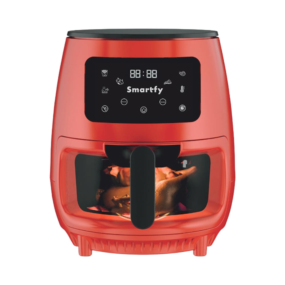 Fritadeira AIR Fryer Smartfy AF03R 3.6L 1400W 220V Vermelho