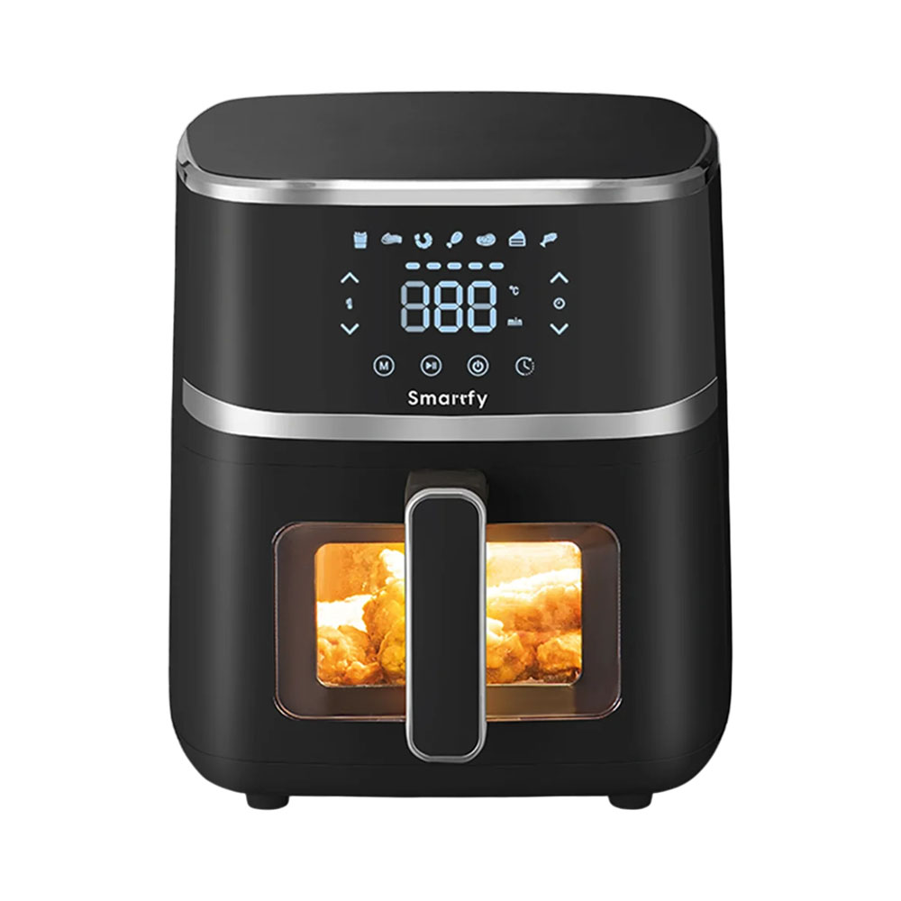 Fritadeira AIR Fryer Smartfy AF07B 5.5L 1600W 220V Preto