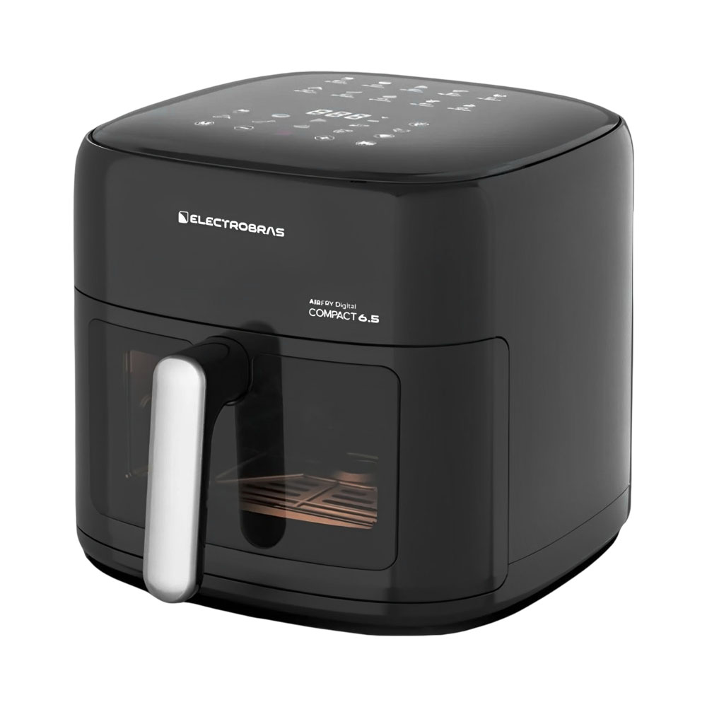 Freidora AIR Fryer Electrobras Compact EBAF-65D Digital 1500W 6.5L 110V Negro