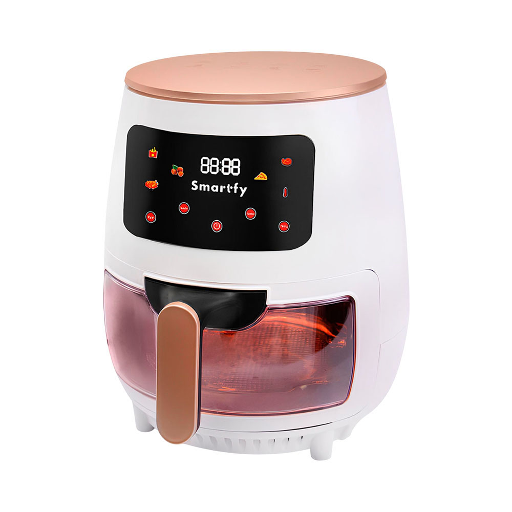 Fritadeira AIR Fryer Smartfy AF01W com Visor 900W 3.6L 110V Branco