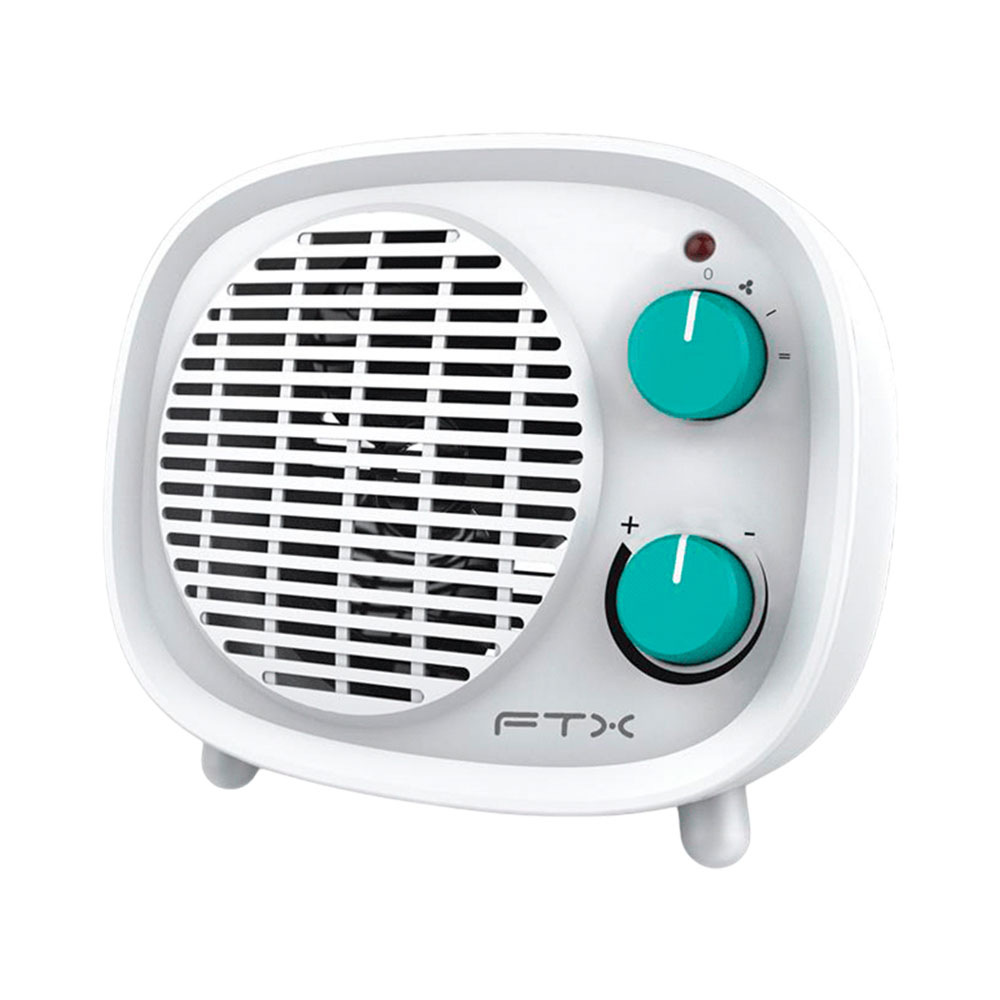 Aquecedor Elétrico Ftx FH2-202V Termoventilador 220V Branco