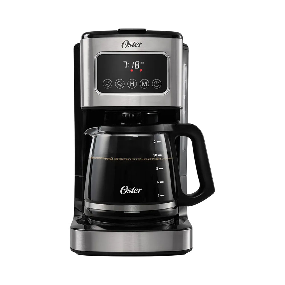 Cafeteira de Filtro Oster BVSTDC4403-053 12 Xícaras 220V Preto - Prata