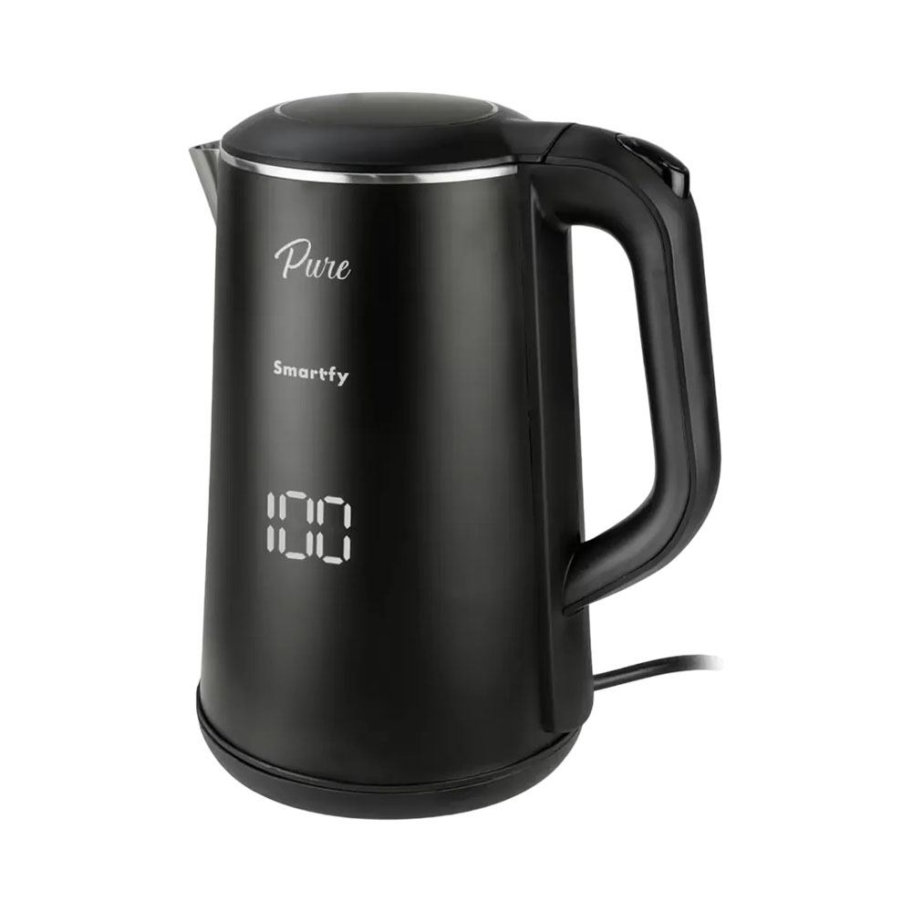 Chaleira Elétrica Smartfy Pure JE03B 1.6L 1500W 220V Preto