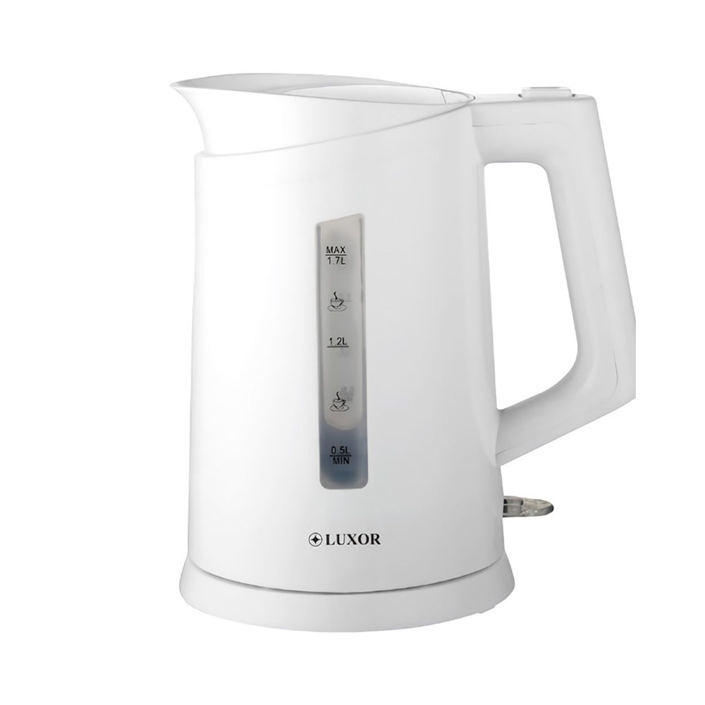 Chaleira Elétrica Luxor LX-3068 220V 1.7L Blanco