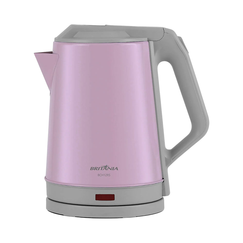 Chaleira Elétrica Britânia BCH12RS 1.9L 1500W 220V Rosa - Cinza
