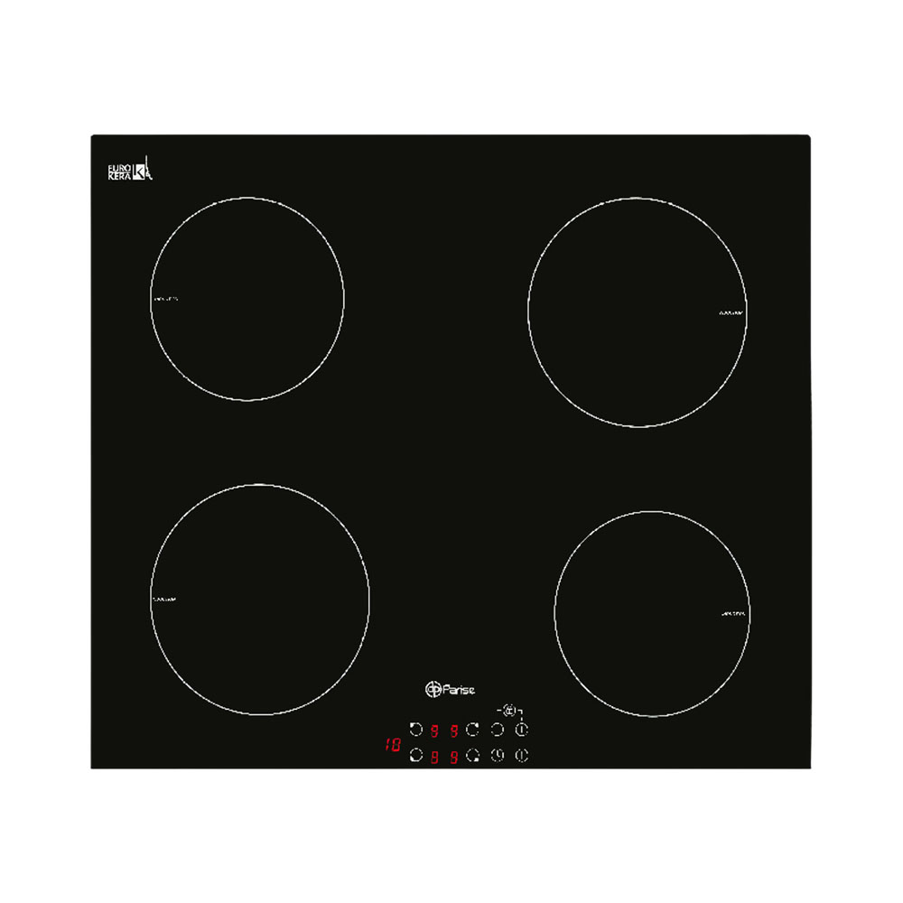 Fogão de Indução Embutido Parise IB60 4 Bocas 220V Preto