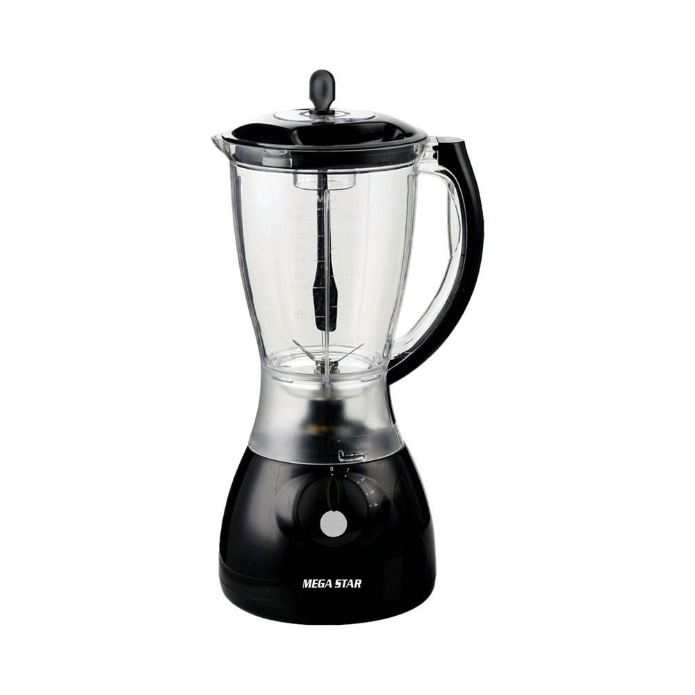 Liquidificador Mega Star KC1858N 1.5L 300W 220V Preto