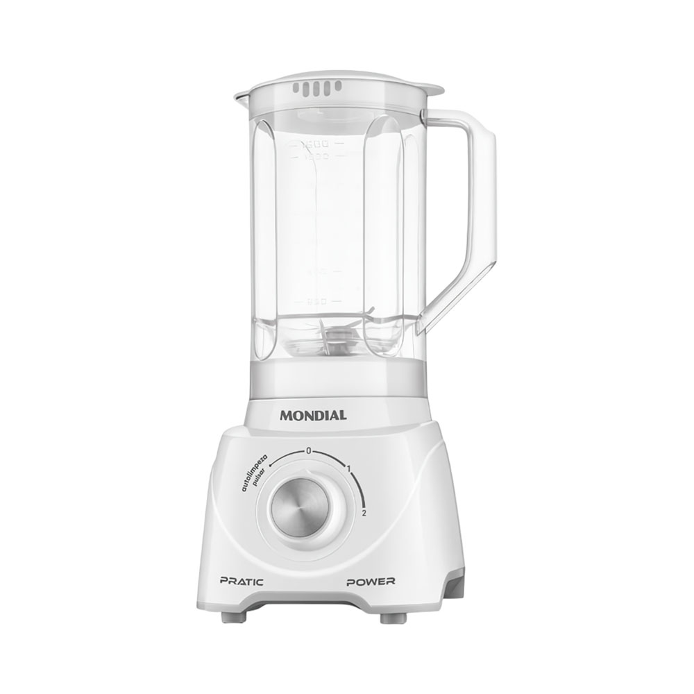 Liquidificador Mondial Pratic Power L-97-W 2.2L 550W 220V Branco