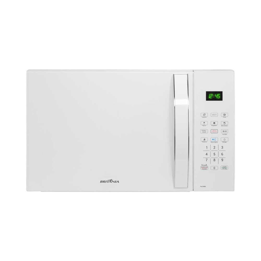 Micro-ondas Britânia PMO34 34L 220V Branco