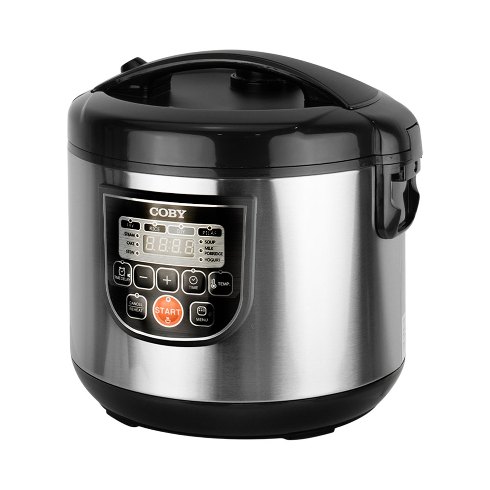 Panela Elétrica Coby CY5802-C5L 5L 860W 220V Prata - Preto