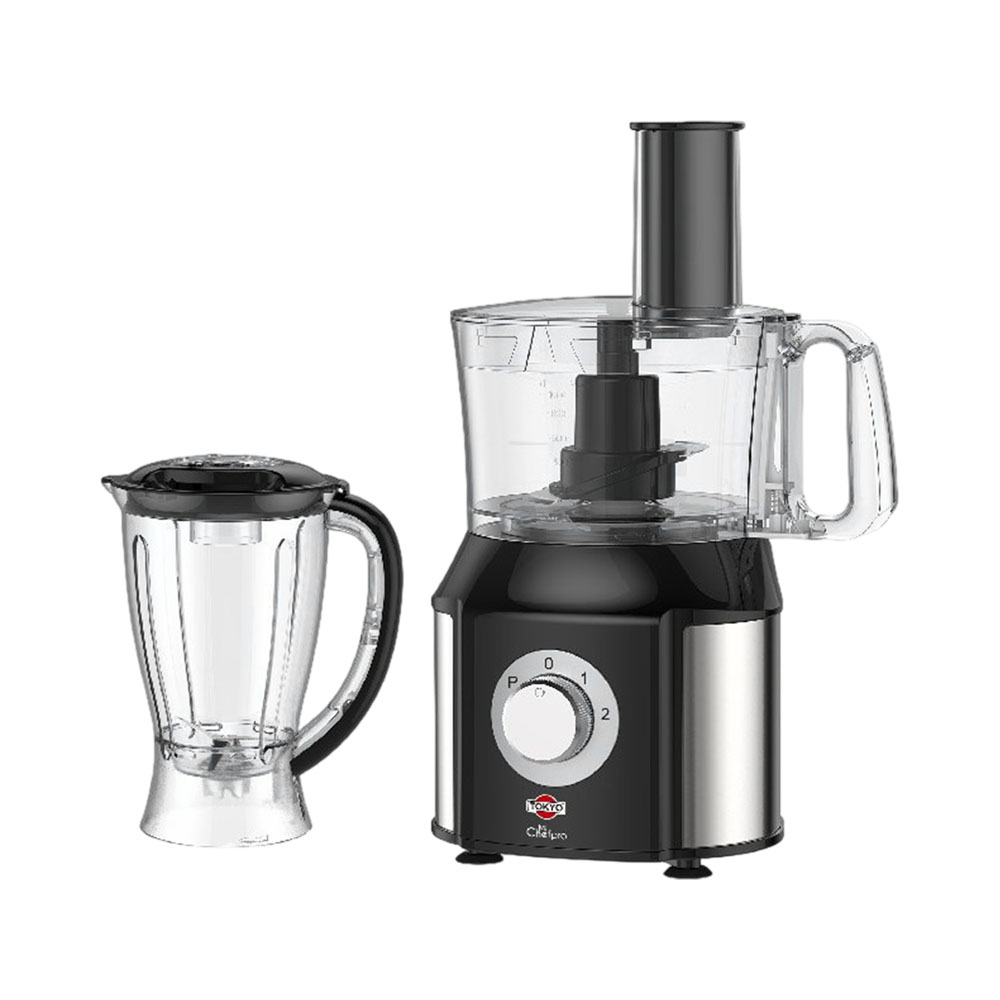 Multiprocessador Tokyo Michef PRO Edtprmichefpro-n 6 em 1 500W 220V Preto - Prata