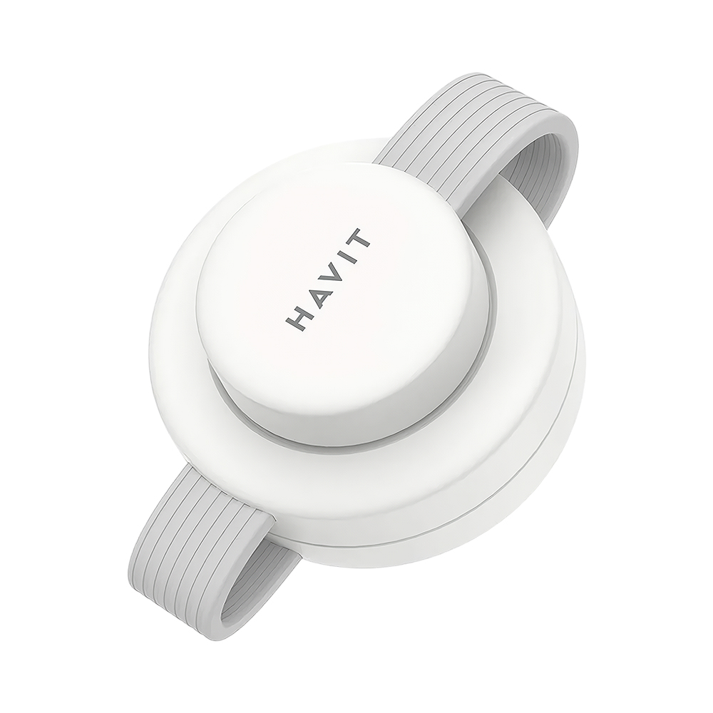 Carregador Portátil Sem Fio 3 em 1 Havit W3105 HVWLC-W3105-WHGY Branco