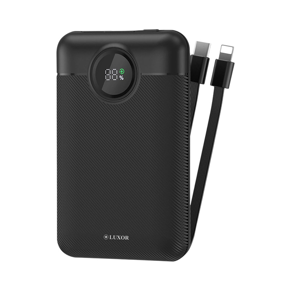 Carregador Portátil Luxor LX-02540B 20000MAH Black
