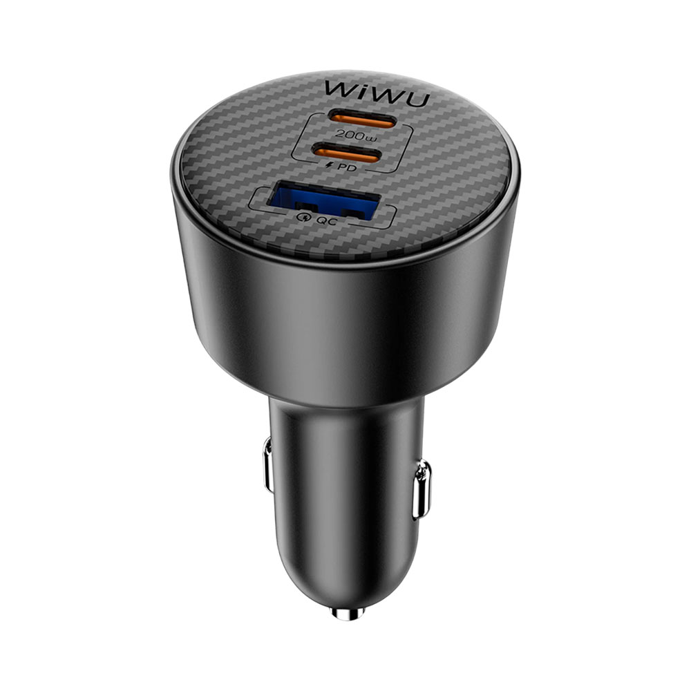 Carregador de Carro Wiwu CC026 Turbo 200W