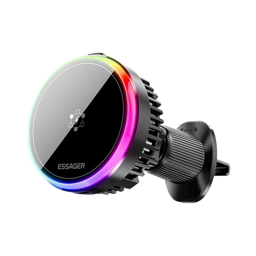 Carregador de Carro Essager LD01-Z Magnético 15W