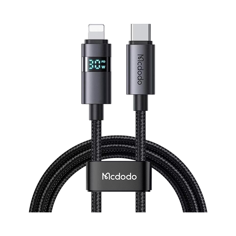 Cabo de Dados Mcdodo CA-6570 Usb-c a Lightning 36 W 1,2 Metros Preto