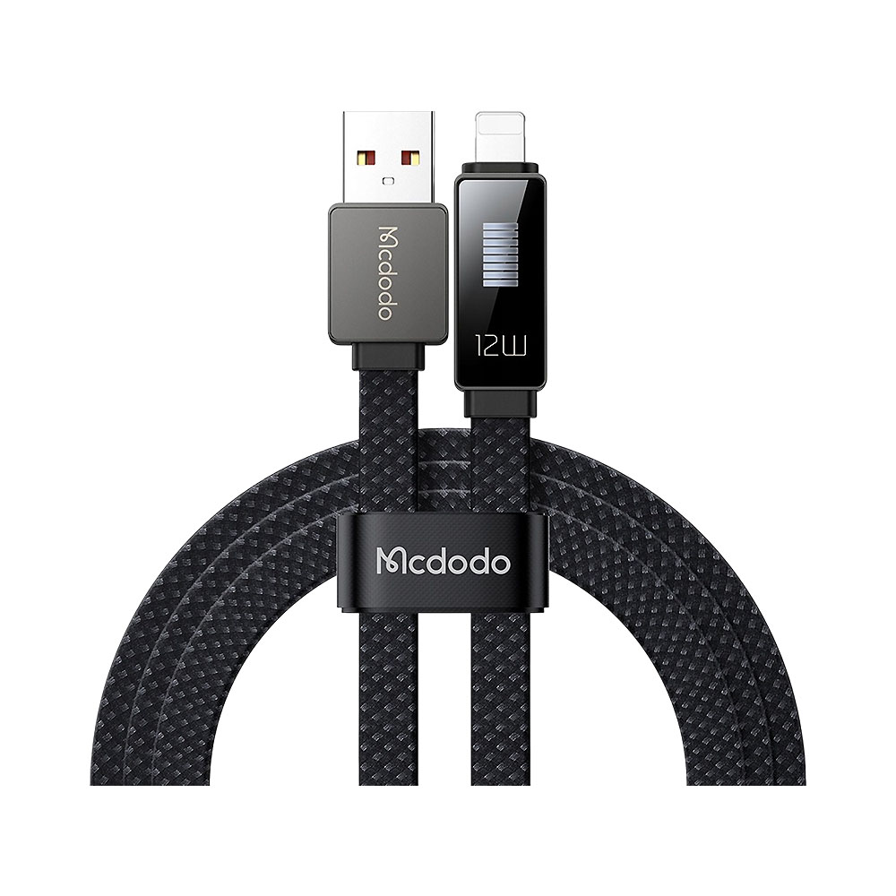Cabo de Dados Mcdodo Rhythm CA-4970 Usb-a a Lightning 1,2 Metros Preto