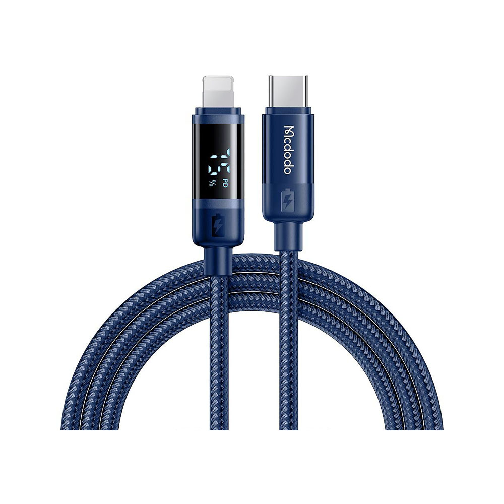 Cabo de Dados Mcdodo CA-5211 Usb-c a Lightning 36 W 1,2 Metros Azul