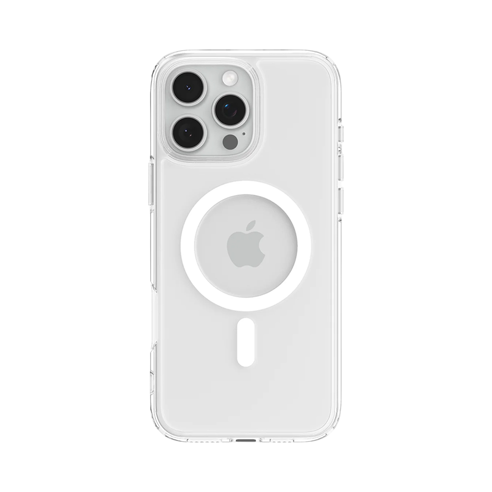 Estuche Protector Spigen ACS07998 Ultra Hybrid para Iphone 16 PRO MAX Transparente/blanco