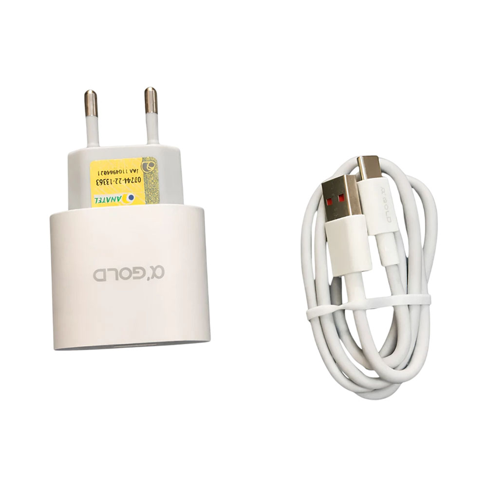 Kit Carregador USB A/tipo C a Gold CA31-7 30W