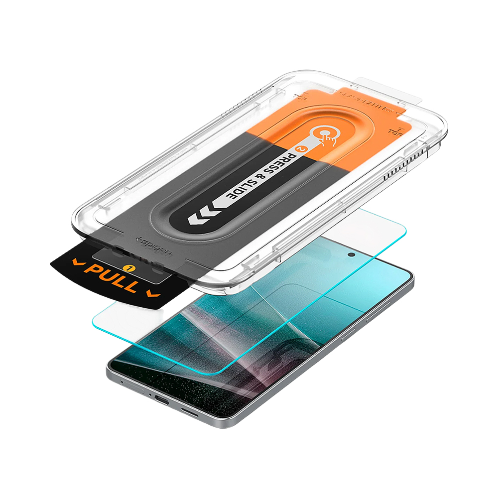 Protector de Pantalla Spigen Glastr EZ Fit PRO para Samsung Galaxy S25 Edge AGL09410 2 Pack Transparente