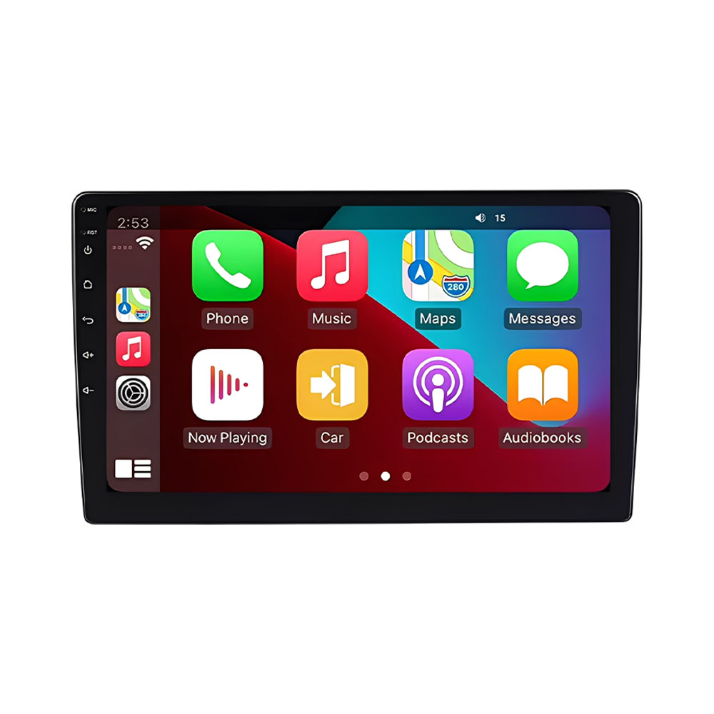 Central Multimedia Universal Hetzer Hpro Jeep Renegade 2015/20 9" Con Cámara Trasera Con Sensor