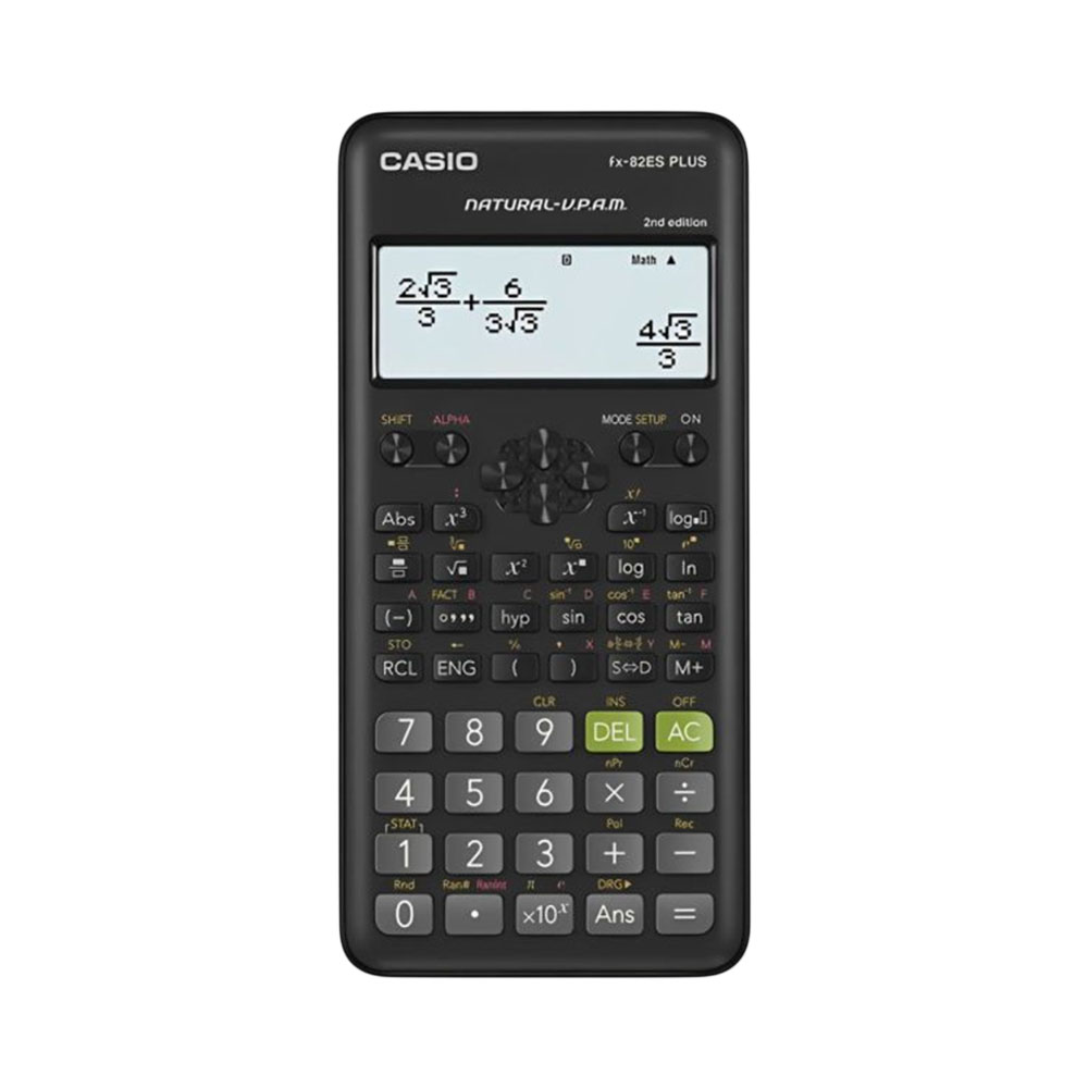 Calculadora Científica Casio FX-82ES Plus Preto