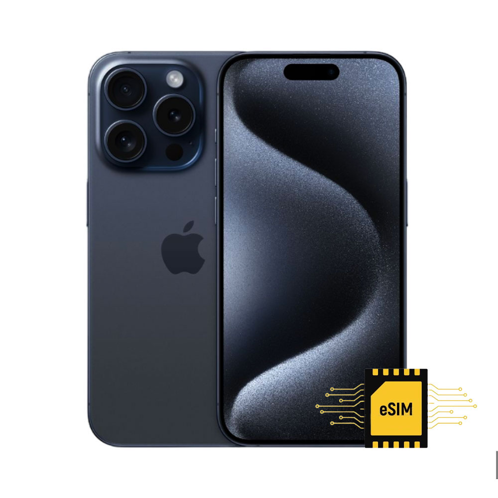 Celular Apple Iphone 15 PRO 512GB Blue Esim - Chip Virtual